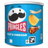 Pringles Salt & Vinegar Snacking Crisps 12 x 40g