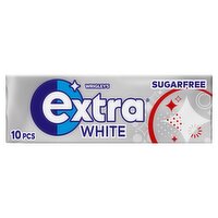 Extra White Sugar Free Chewing Gum x10 Pieces