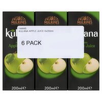 Kulana Pure Apple Juice 6 x 200ml
