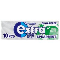 Extra Spearmint Sugar Free Chewing Gum x10 Pieces