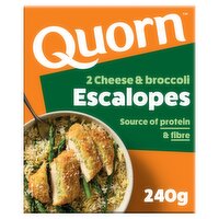 Quorn 2 Cheese & Broccoli Escalopes 240g