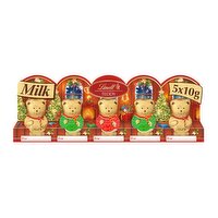 Lindt Teddy Christmas Milk Chocolate 5 x 50g