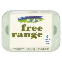 Ballyfree 6 Free Range Large Eggs
