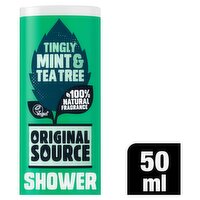 Original Source Tingly Mint & Tea Tree Shower Gel 50ml
