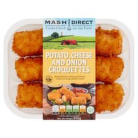 Mash Direct Potato, Cheese and Onion Croquettes 300g