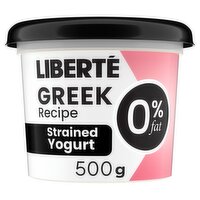 Liberté 0% Fat Greek Recipe Strained Yoghurt 500g