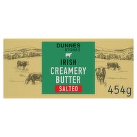 Dunnes Stores Irish Salted Creamery Butter 454g
