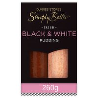 Dunnes Stores Simply Better Irish Black & White Pudding 260g