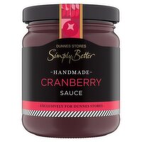 Dunnes Stores Simply Better Handmade Cranberry Sauce 225g
