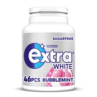 Extra White Bubblemint Sugar Free Chewing Gum x46 Pieces