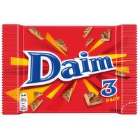 Daim Chocolate Bar 3 Pack Multipack 84g (3 x 28g)
