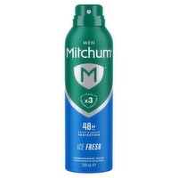 Mitchum Men Ice Fresh Antiperspirant & Deodorant 200ml