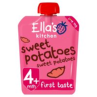 Ella's Kitchen Organic Sweet Potatoes First Tastes Baby Food Pouch 4+ Months 70g