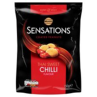 Walkers Sensations Thai Sweet Chilli Coated Sharing Peanuts 150g