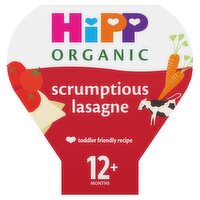 HiPP Organic Scrumptious Lasagne Toddler Tray Meal 12+ Months 230g