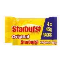 Starburst Original Fruit Chews Sweets Multipack 4 x 45g