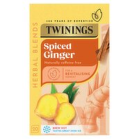 Twinings Spiced Ginger 20 Tea Bags 35g