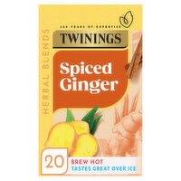 Twinings Spiced Ginger 20 Tea Bags 35g