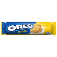 OREO Golden Sandwich Cookies with Vanilla Flavour Filling 14-cookies pack 154 g