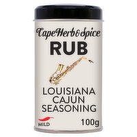 Cape Herb & Spice Rub Louisiana Cajun Seasoning 100g
