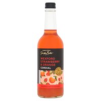 Dunnes Stores Simply Better Wexford Strawberry & Orange Cordial 500ml
