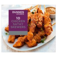 Dunnes Stores 10 Chicken Satay Skewers 220g
