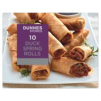 Dunnes Stores 10 Duck Spring Rolls 240g