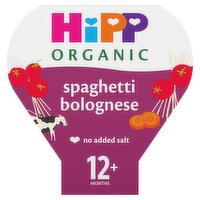 HiPP Organic Spaghetti Bolognese Toddler Tray Meal 12+ Months 230g