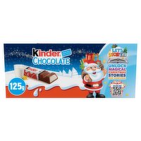 Kinder Chocolate 10 Wrapped Small Bars 125g