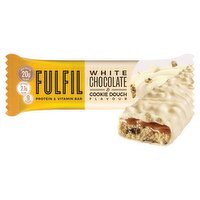 Fulfil White Chocolate Cookie Dough Flavour Protein & Vitamin Bar 55g