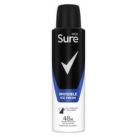 Sure Men Antiperspirant Aerosol Invisible Ice Fresh 150 ml