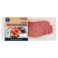 Dunnes Stores 6 Unsmoked Irish Back Rashers 240g