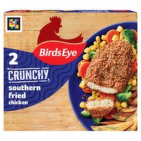 Birds Eye 2 Southern Fried Breaded Chicken Breast Steaks 180g