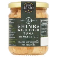 Shines Wild Irish Tuna in Olive Oil 185g