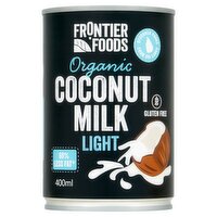 Frontier Foods Organic Coconut Milk Light 400ml