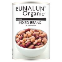 Bunalun Organic Mixed Beans in Salted Water 400g