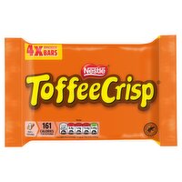 Toffee Crisp Bar 4 Pack Multipack 124g