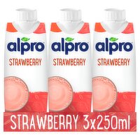 Alpro Smooth Fruity Strawberry Flavour 250ml
