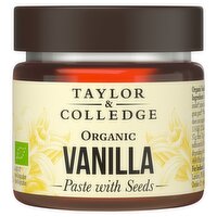 Taylor & Colledge Organic Vanilla Bean Paste 65g