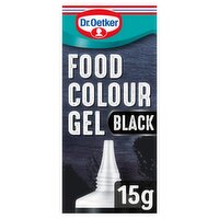 Dr. Oetker Black Food Colour Gel 15g