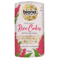 Biona Organic Rice Cakes with Quinoa 100g