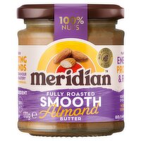 Meridian Smooth Almond Butter Palm Oil Free 170g