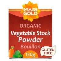 Marigold Health Foods Organic Bouillon Instant Vegetable Stock Powder 150g
