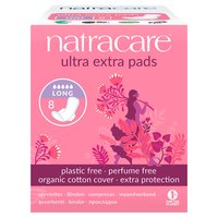 Natracare 8 Long Ultra Extra Pads