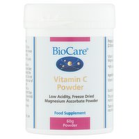 BioCare Vitamin C Powder Food Supplement 60g