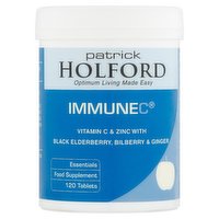 Patrick Holford Immune C Food Supplement Tablets 120 Tablets