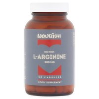 Nourish Free From L-Arginine 500mg 90 Capsules