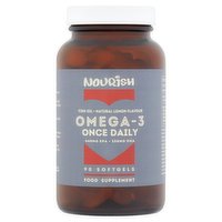 Nourish Omega-3 Once Daily 90 Softgels