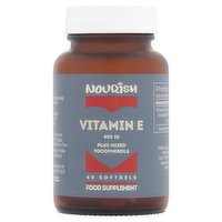Nourish Vitamin E 400 IU 60 Softgels