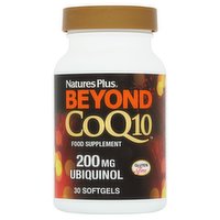 NaturesPlus Beyond CoQ10 200 mg Ubiquinol Food Supplement 30 Softgels